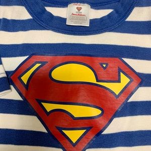 Hanna Anderson “Superman” Boys short  PJ’s, size 5